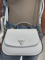 Guess - Eco Jazlynn Top Handle Flap - Wit