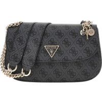 Guess - Eco Erica Cnvrtble Xbody Flap - Zwart
