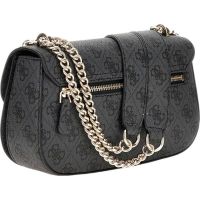 Guess - Eco Erica Cnvrtble Xbody Flap - Zwart