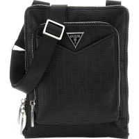 Guess - Siena Crossbody Flat Zip Around - Zwart