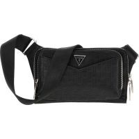 Guess - Siena Flat Bumbag Zip Around - Zwart