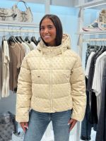 Guess - Daisy Puffer Logo Flock - Beige