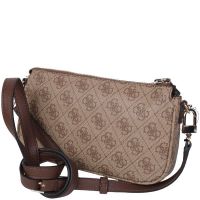 Guess - Noelle Dbl Pouch Crossbody - Beige