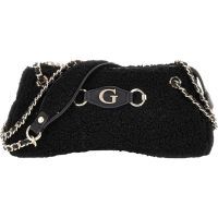 Guess - Aslia Cnvtbl Top Zip Bag - Zwart