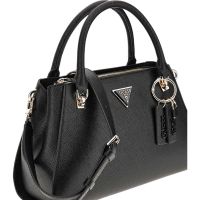 Guess - Noelle Luxury Satchel - Zwart