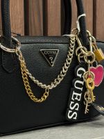 Guess - Davina Small Satchel - Zwart