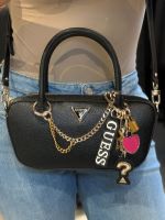 Guess - Davina Small Satchel - Zwart