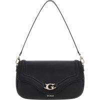 Guess - Dea Flap Shoulder Bag - Zwart