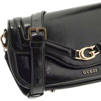 Guess - Dea Flap Shoulder Bag - Zwart