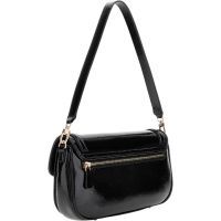 Guess - Dea Flap Shoulder Bag - Zwart