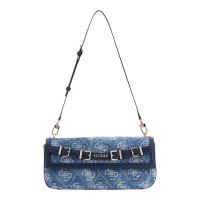 Guess - Dovie Flap Shoulder Bag - Blauw