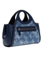 Guess - Dovie Small Girlfriend Satchel - Blauw
