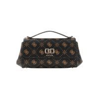 Guess - Emelie Logo Flap Crossbody - Bruin