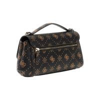 Guess - Emelie Logo Flap Crossbody - Bruin