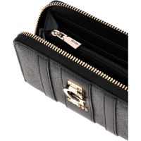 Guess - Erenia Slg Medium Zip Around - Zwart