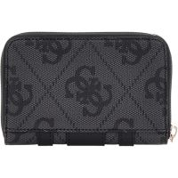 Guess - Erenia Slg Medium Zip Around - Zwart