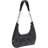 Guess - Erenia Top Zip Shoulder Bag - Zwart