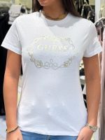 Guess - Eva Ss T-shirt - Wit