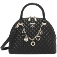 Guess - Everlee Dome Satchel - Zwart