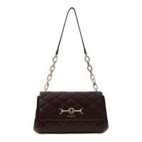 Guess - Frances Flap Shoulder Bag - Bruin