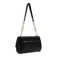 Guess - Frances Flap Shoulder Bag - Zwart