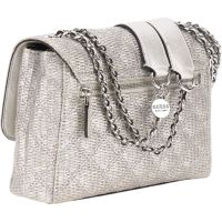 Guess - Giully II 2 Comp Cnvrtble Flap - Zilver
