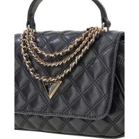 Guess - Giully II Top Handle Flap - Zwart