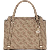 Guess - Eco Erica 2 Comp Satchel - Beige