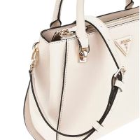 Guess - Noelle Luxury Satchel - Beige