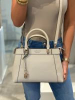 Guess - Anadela 3 Comp Satchel - Beige