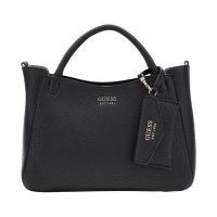 Guess - Brenton Sml Girlfriend Satchel - Zwart