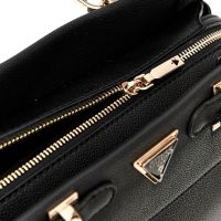 Guess - Eco Ali Luxury Satchel - Zwart