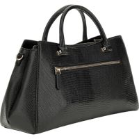 Guess - Salinge Luxury Satchel - Zwart