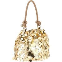 Guess - Holiday Shine Mini Pouch - Goud
