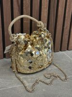 Guess - Holiday Shine Mini Pouch - Goud