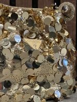 Guess - Holiday Shine Mini Pouch - Goud