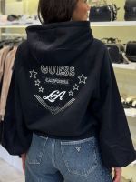 Guess - Hooded Krystal Sweatshirt - Zwart