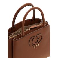 Guess - Isola 3 Comp Satchel - Cognac