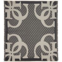 Guess - Jacquard Kefiah 135x135 - Zwart