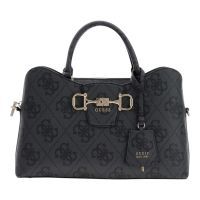 Guess - Janie Logo Girlfriend Satchel - Zwart