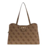 Guess - Janie Logo Tote - Bruin