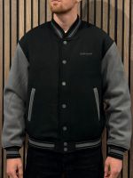 Guess Jeans - GJ Bomber Jacket With Logo Embro - Zwart
