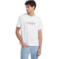 Guess Jeans - Gj Ss Cn Reg American Trad Tee - Wit