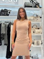 Guess - Prisca Body Icon Jewel Dress - Beige