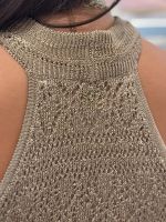 Guess - Sl Keyhole Cynthia Dress - Goud