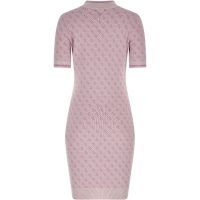 Guess - SS Lise 4g Logo Swtr Dress - Roze