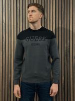 Guess - Kantu Cn Blocking Logo Swtr - Grijs