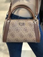 Guess - Karnilla Logo Gfriend Satchel - Bruin