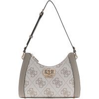 Guess - Karnilla Logo Shoulder Bag - Beige