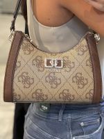 Guess - Karnilla Logo Shoulder Bag - Bruin